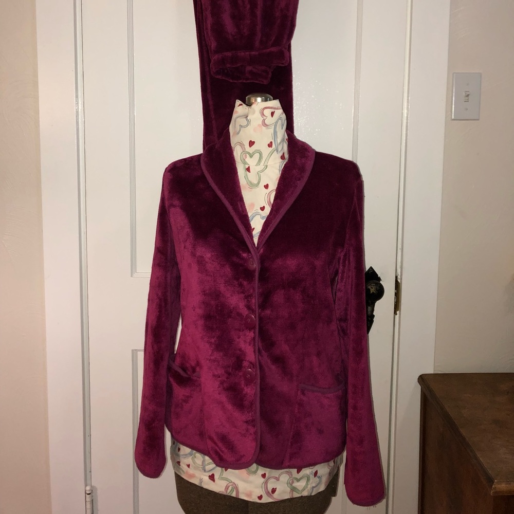 Schiesser • Raspberry Plush Pajamas